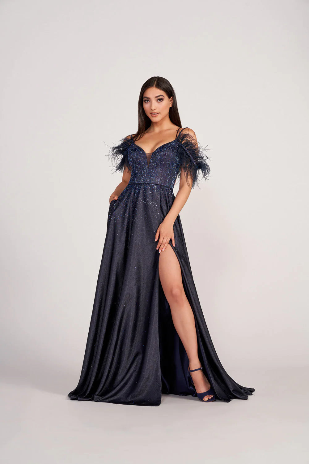 EW34131 ELLIE WILDE by Mon Cheri Prom DRESS