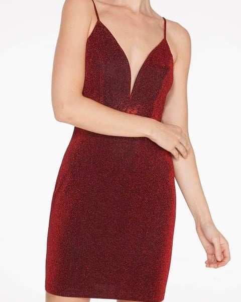 Lovestruck Short Fitted Dress - Homecoming Dress